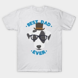 Best Dad Ever | Catahoula Leopard Dog Daddy | Fur Parents | Dog Dad Gifts | Fathers Day Gifts | Dog Lover Gifts T-Shirt